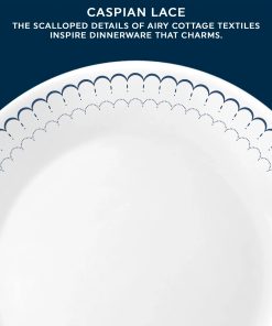 Alternative view of Corelle® Caspian Lace 10.25 Dinner Plate
