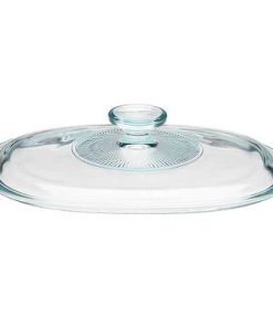 CorningWare® French White® Glass Lid for 1.5-quart Oval Baking Dish