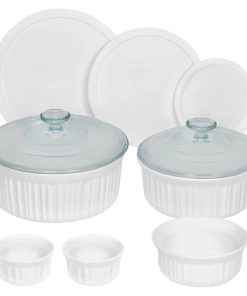 CorningWare® French White® 10-piece Round Bakeware Set