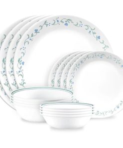 Corelle® Country Cottage 16-piece Mugless Dinnerware Set, Service for 4