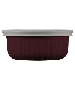CorningWare® French Colors 16-ounce Baking Dish with Lid, Cabernet