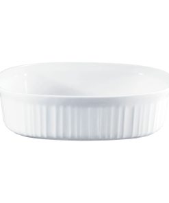 CorningWare® French White® 2.5-quart Oval Casserole Dish