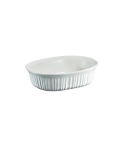 CorningWare® French White® 1.5-quart Oval Casserole Dish