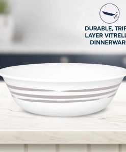 Alternative view of Corelle® Brushed Silver 18-ounce Cereal Bowl