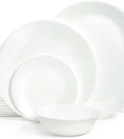Corelle® Winter Frost White 38-piece Dinnerware Set, Service for 12