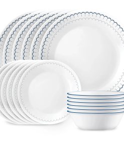 Corelle® Caspian Lace 18-piece Dinnerware Set, Service for 6