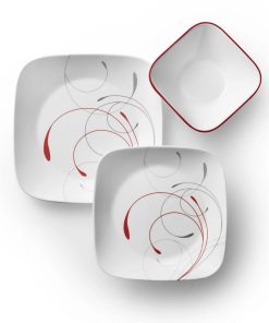 Alternative view of Corelle® Square Splendor 18-piece Dinnerware Set, Service for 6