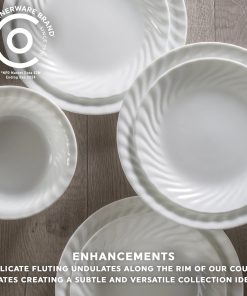 Alternative view of Corelle® Enhancements 10.25 Glass Dinner Plate
