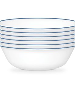 Corelle® Botanical Stripes 18-ounce Cereal Bowls, 6-pack