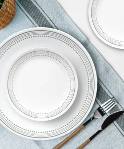 Alternative view of Corelle® Mystic Gray 12-piece Dinnerware Set, Service for 4