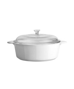 CorningWare® Just White 3.25L Casserole with Lid
