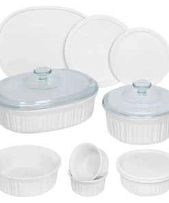 CorningWare® French White® 12-piece Bakeware Set