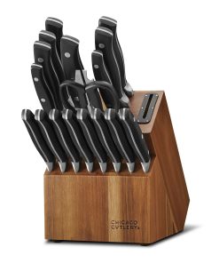 Alternative view of Chicago Cutlery® Insignia Classic 18-piece Block Set with Built-in Sharpener