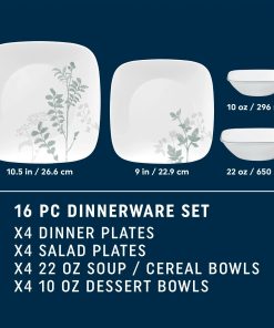 Alternative view of Corelle® Amalie 16-piece Dinnerware Set, Service for 4