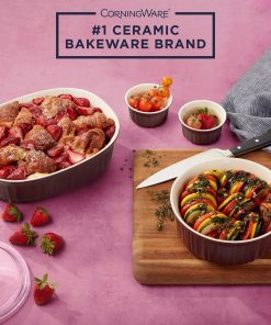 Alternative view of CorningWare® French Colors 12-piece Bakeware Set, Cabernet