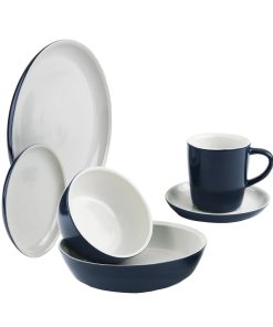 CorningWare® 6-piece Midnight Blue Dinnerware Set , Service for 1