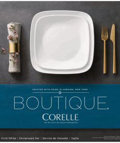 Alternative view of Corelle® Boutique Vivid White 8-piece Dinnerware Set, Service for 4