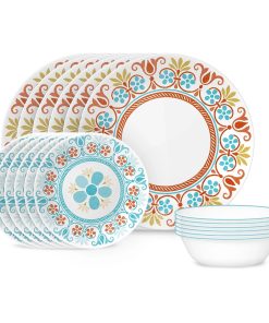 Corelle® Global Collection Terracotta Dreams 18-piece Dinnerware Set, Service for 6