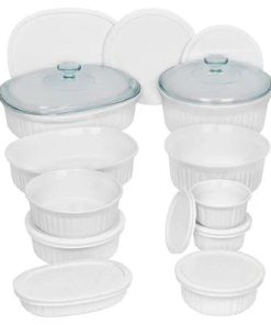 CorningWare® French White® 20-piece Bakeware Set