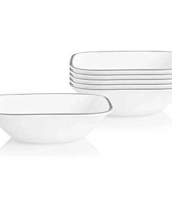 Corelle® Urban Arc Square 22-ounce Cereal Bowl, 6 pack