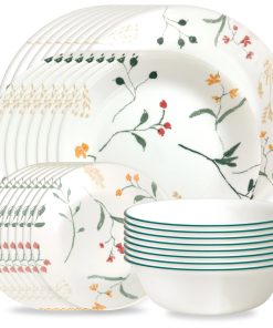 Corelle® Wildflower Scatter 32-piece Dinnerware Set, Service for 8