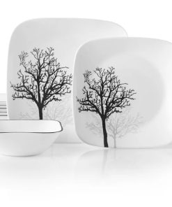 Corelle® Timber Shadows 18-piece Dinnerware Set, Service for 6